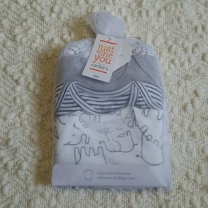 Carter's 4 pack Short Sleeve 6 month Bodysuits